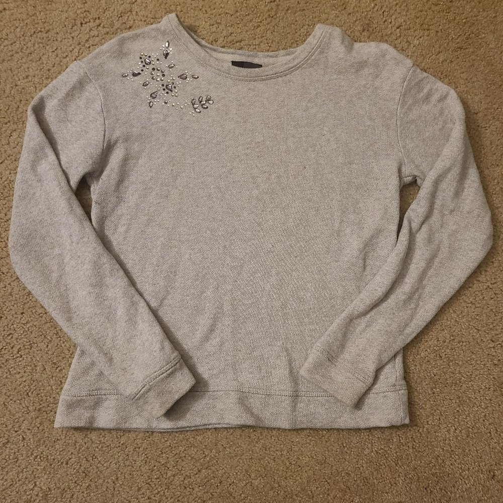 XS Sequence Sweater from The Limited